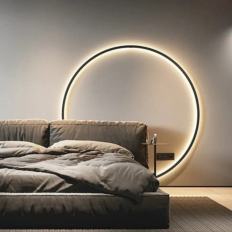 Minimalist Round Wall Light