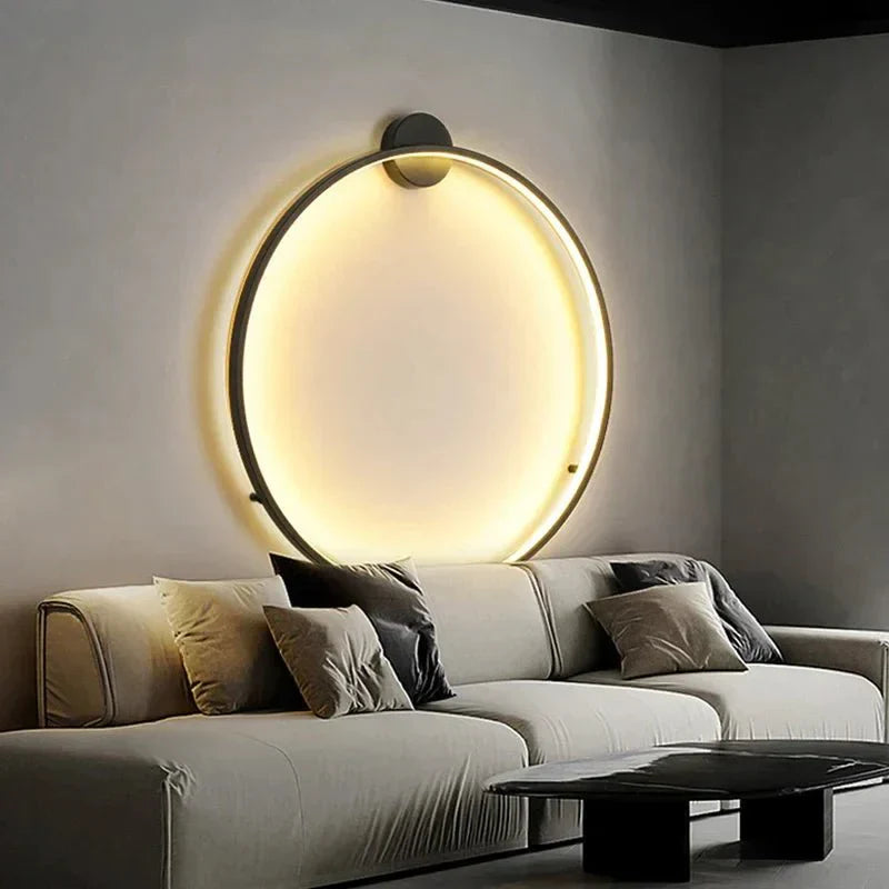 Minimalist Round Wall Light