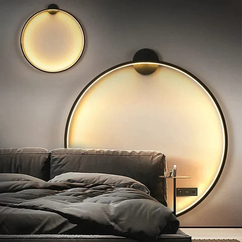 Minimalist Round Wall Light