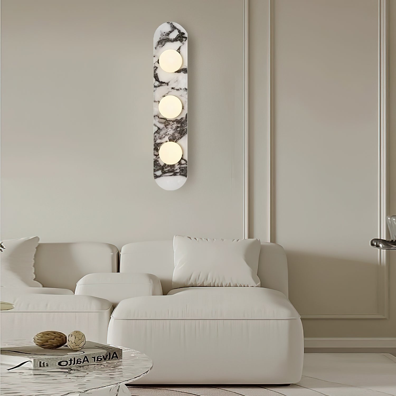 Capsule Shaped Wall Light