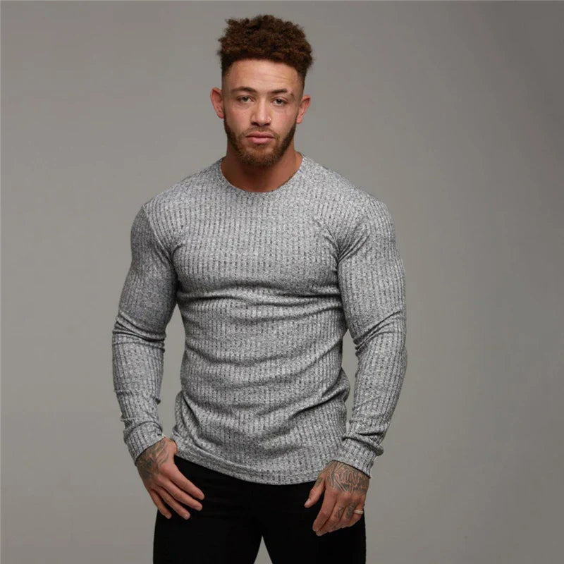 Men's Slim Fit Sweater | Long Sleeve