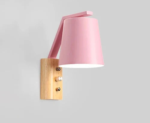 Modern LED Wall Light Made of Wood – Stylish Wall Lamp for Living Room & Bedroom