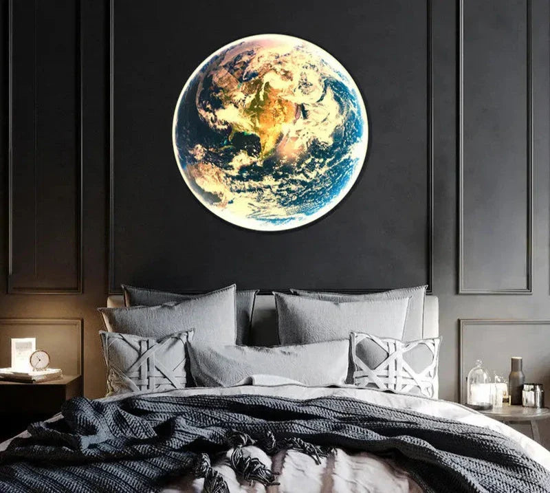 Nordic Moon Wall Light - LED Lamp for Bedroom Decoration