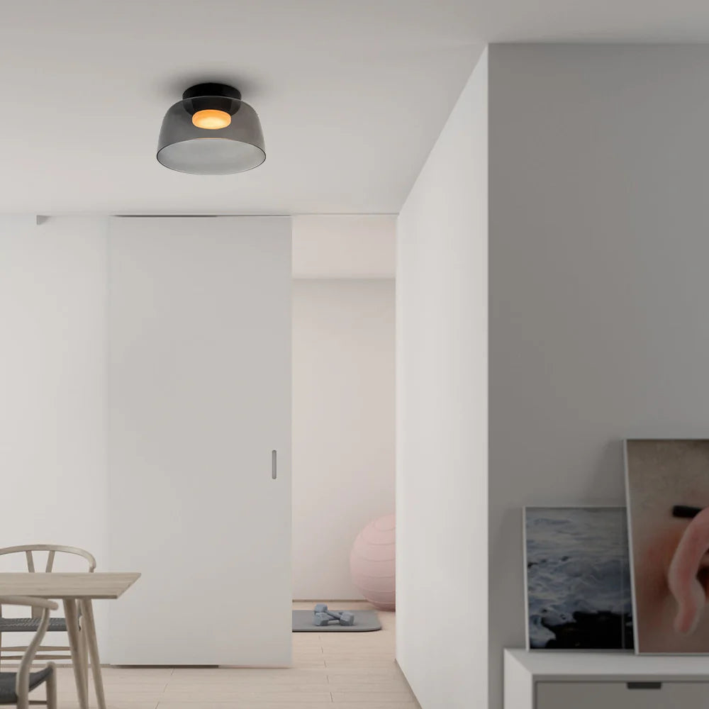 Scandinavian Artisan Glass Ceiling Pendant