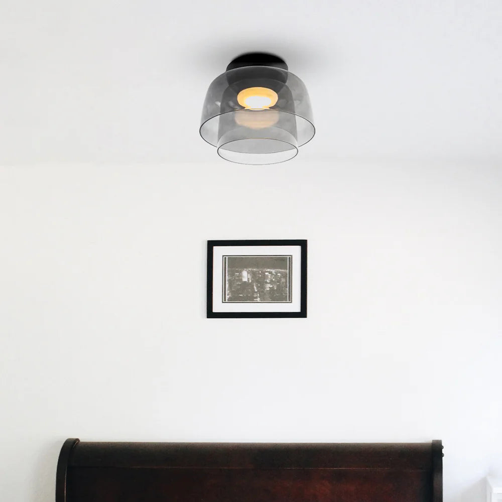 Scandinavian Artisan Glass Ceiling Pendant