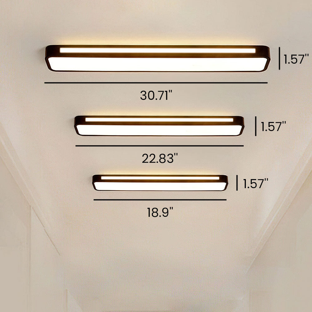 Minimalist Linear LED Ceiling Light