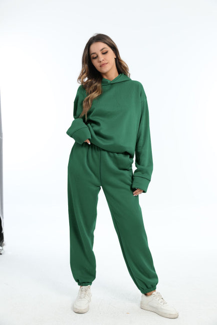 Women's Two Piece Tracksuit Set | Hooded