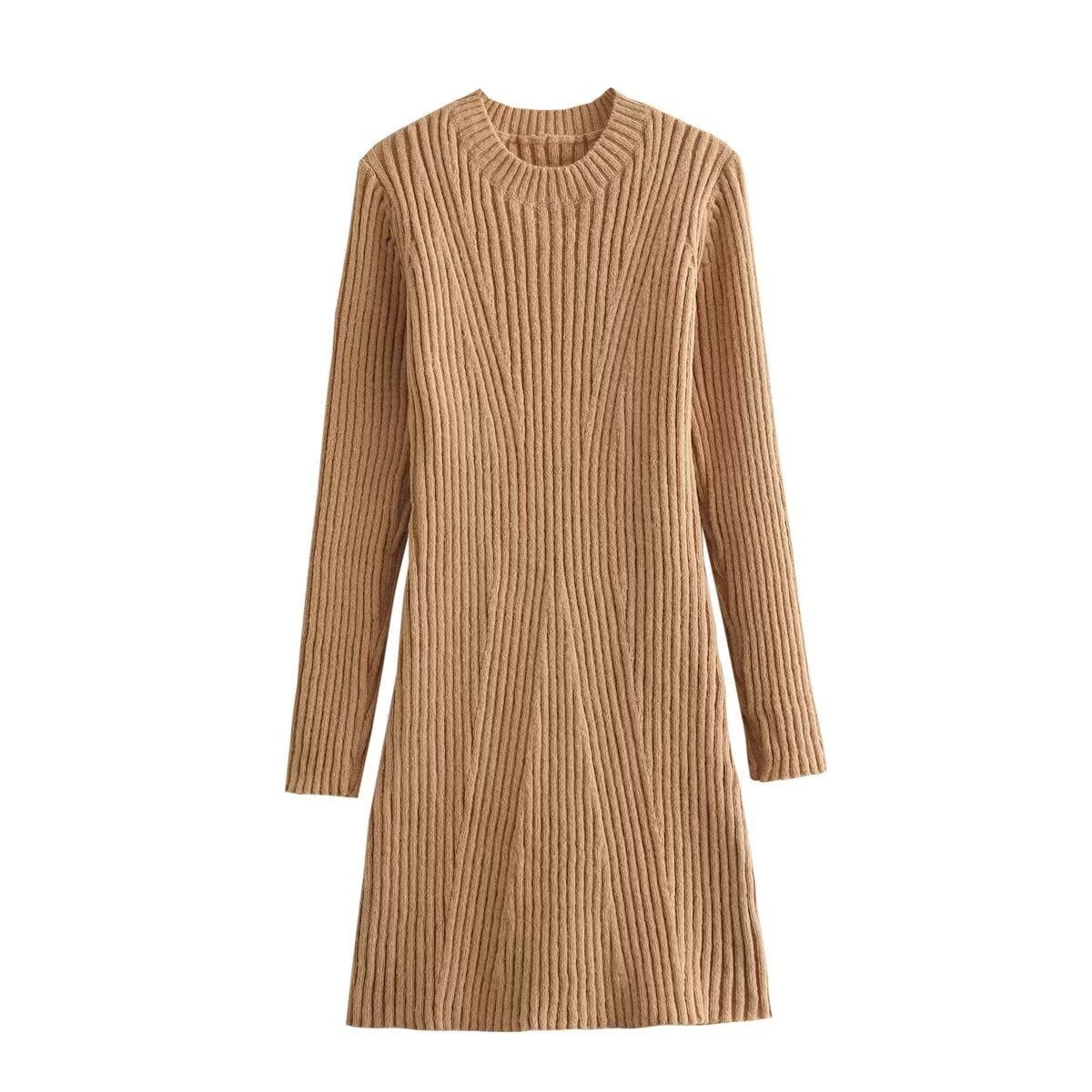 Women's A Line Knitted Dress | Mini