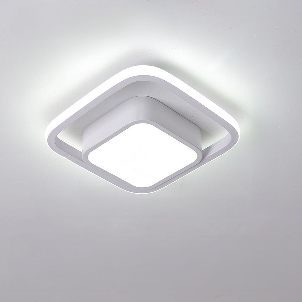 Modern Minimalist Halo Duo Ceiling Light