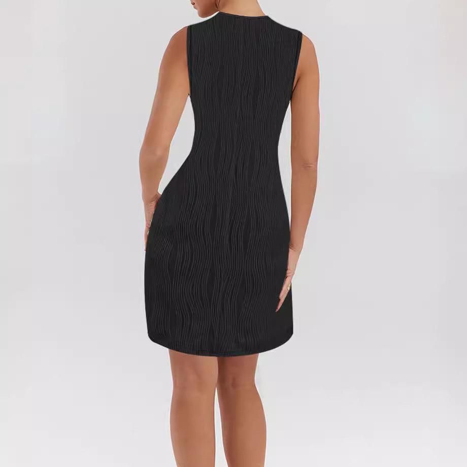 Women's Sleeve Knitted Dress | Mini