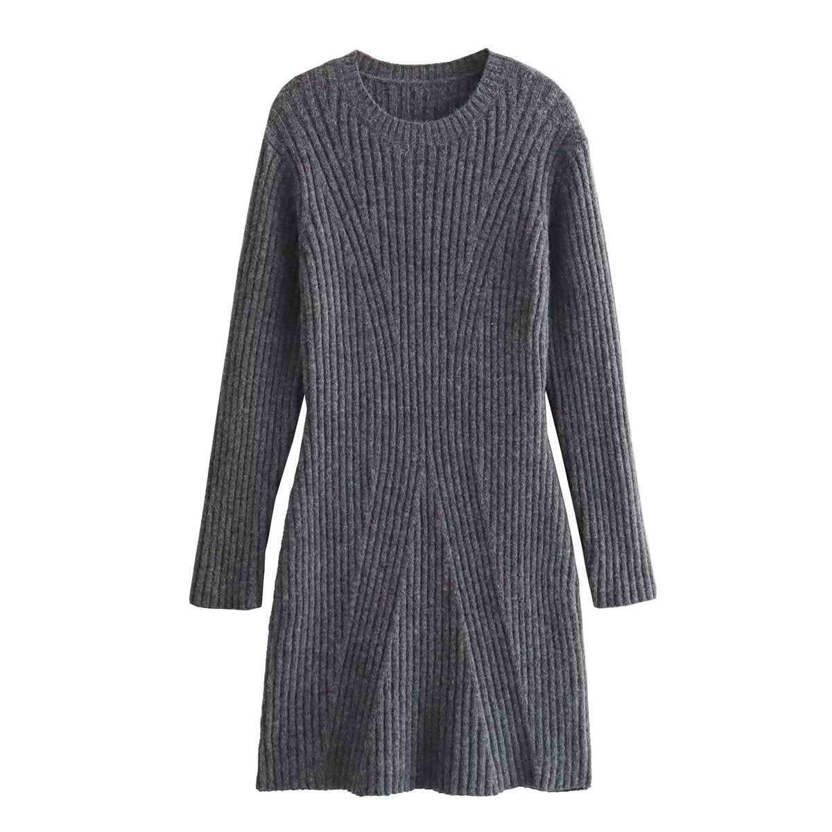 Women's A Line Knitted Dress | Mini