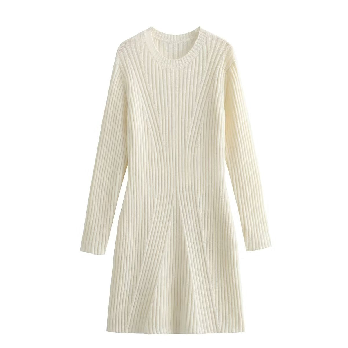 Women's A Line Knitted Dress | Mini