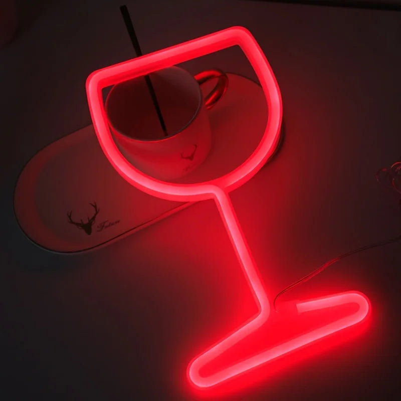 Bold & Vibrant Neon LED Wall Light