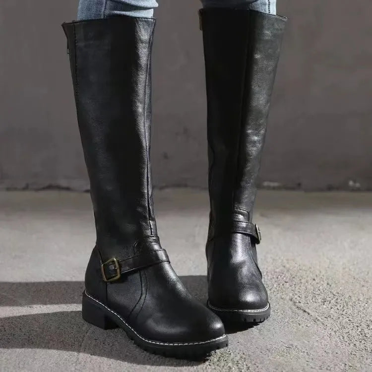 Women's Zipper High Boots | Winter