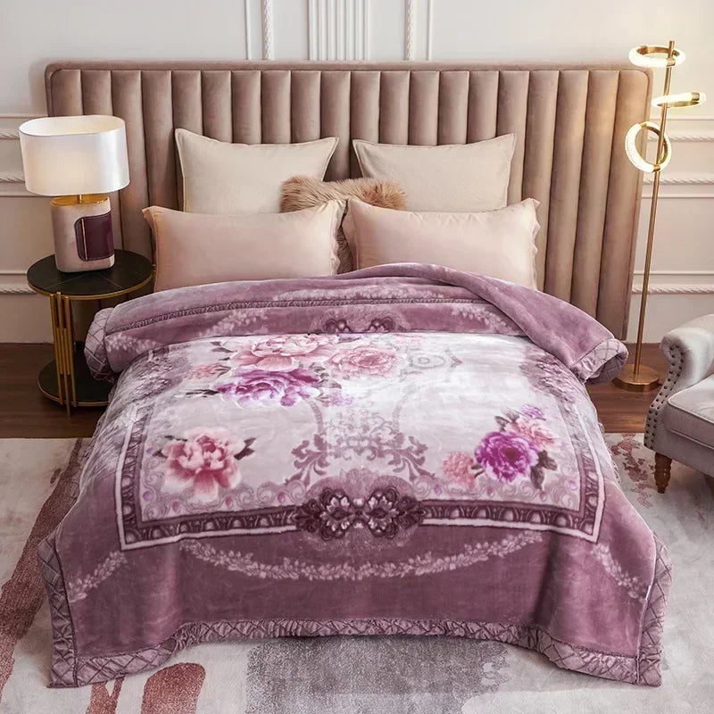 European-Inspired Ultra-Thick Winter Weighted Blanket