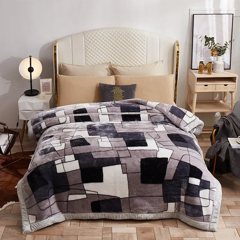Super Soft Double Sided Weighted Blanket for Bedroom