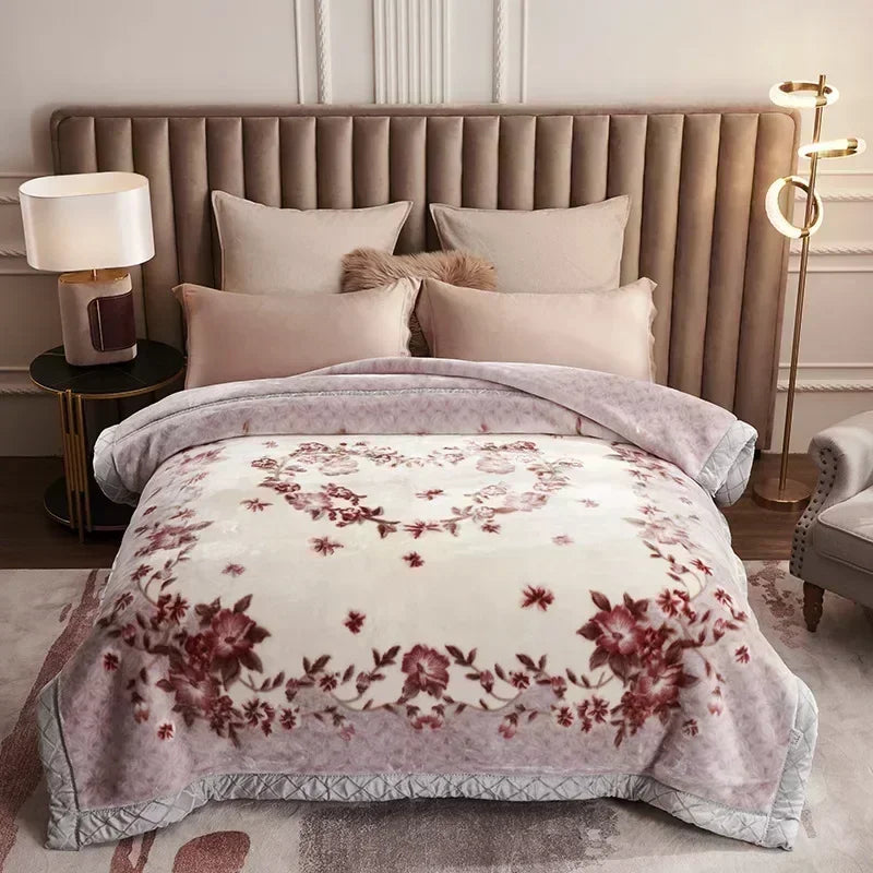 European-Inspired Ultra-Thick Winter Weighted Blanket