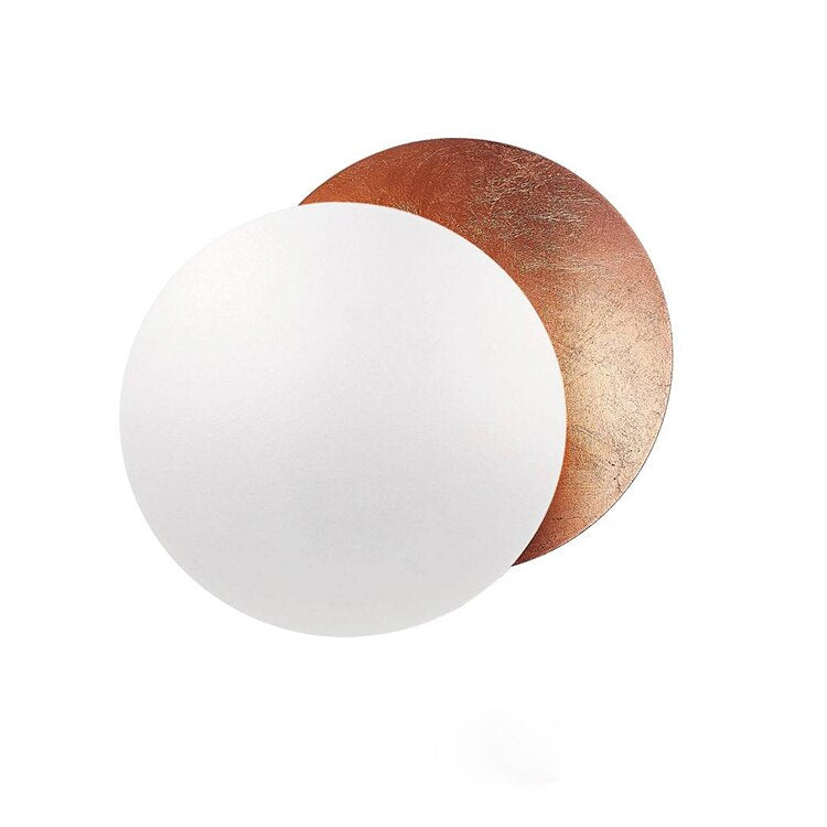 Variant image for Solar Eclipse Wall Lamp with Adjustable Light Reflection and Warm LED Glow-9