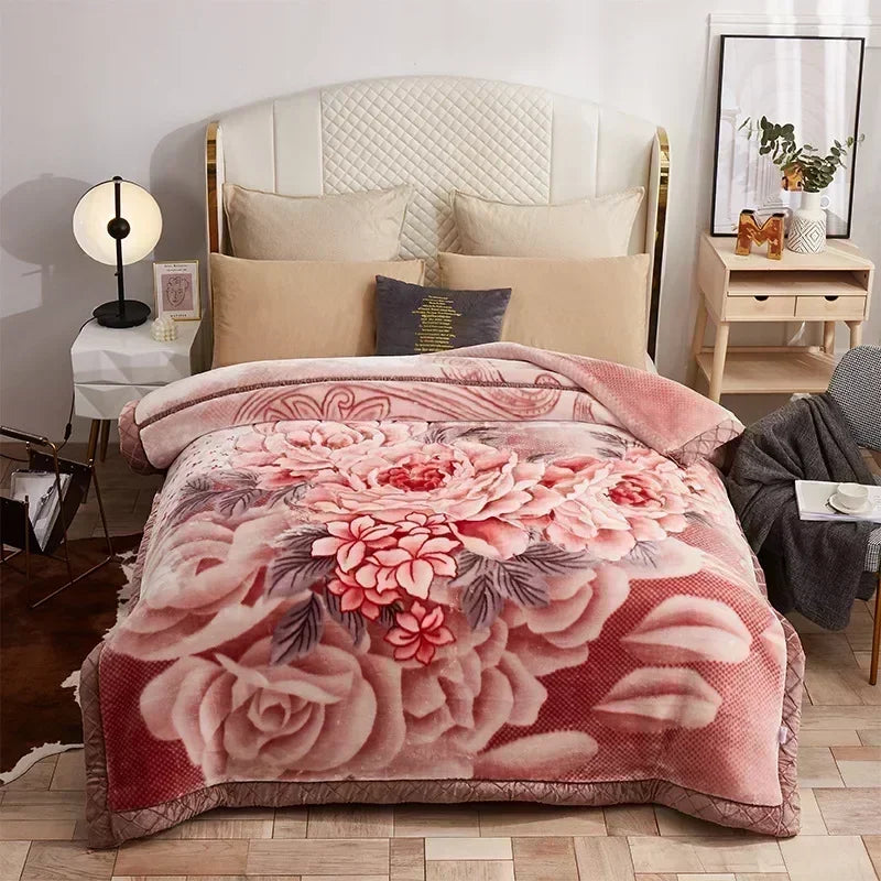 European-Inspired Ultra-Thick Winter Weighted Blanket