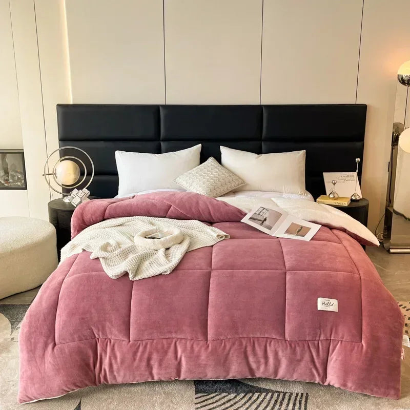 Cloud-Soft Warmth Thick Weighted Blanket