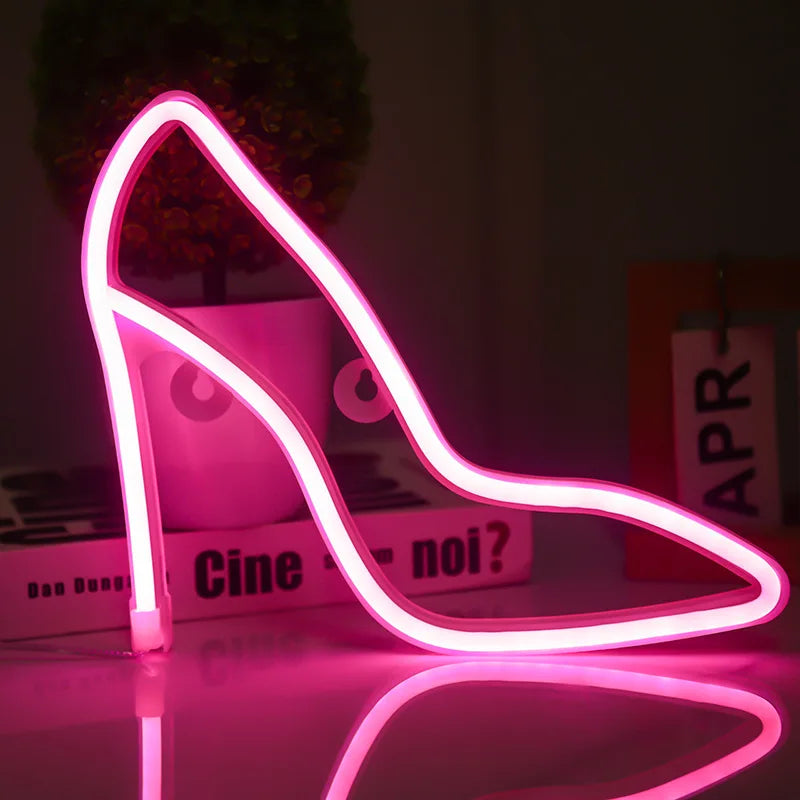 Bold & Vibrant Neon LED Wall Light