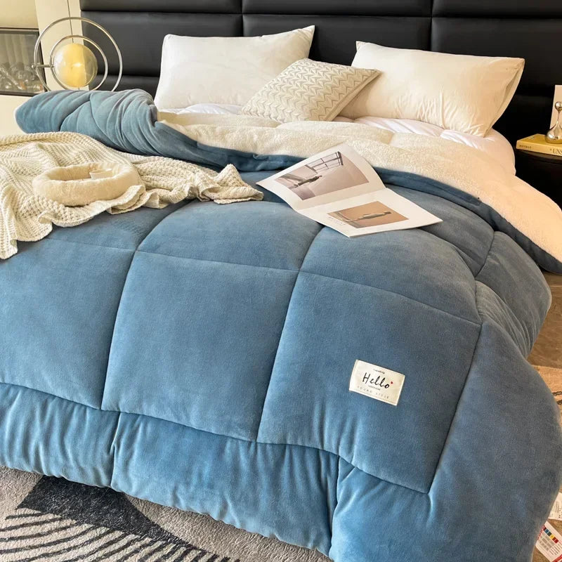 Cloud-Soft Warmth Thick Weighted Blanket