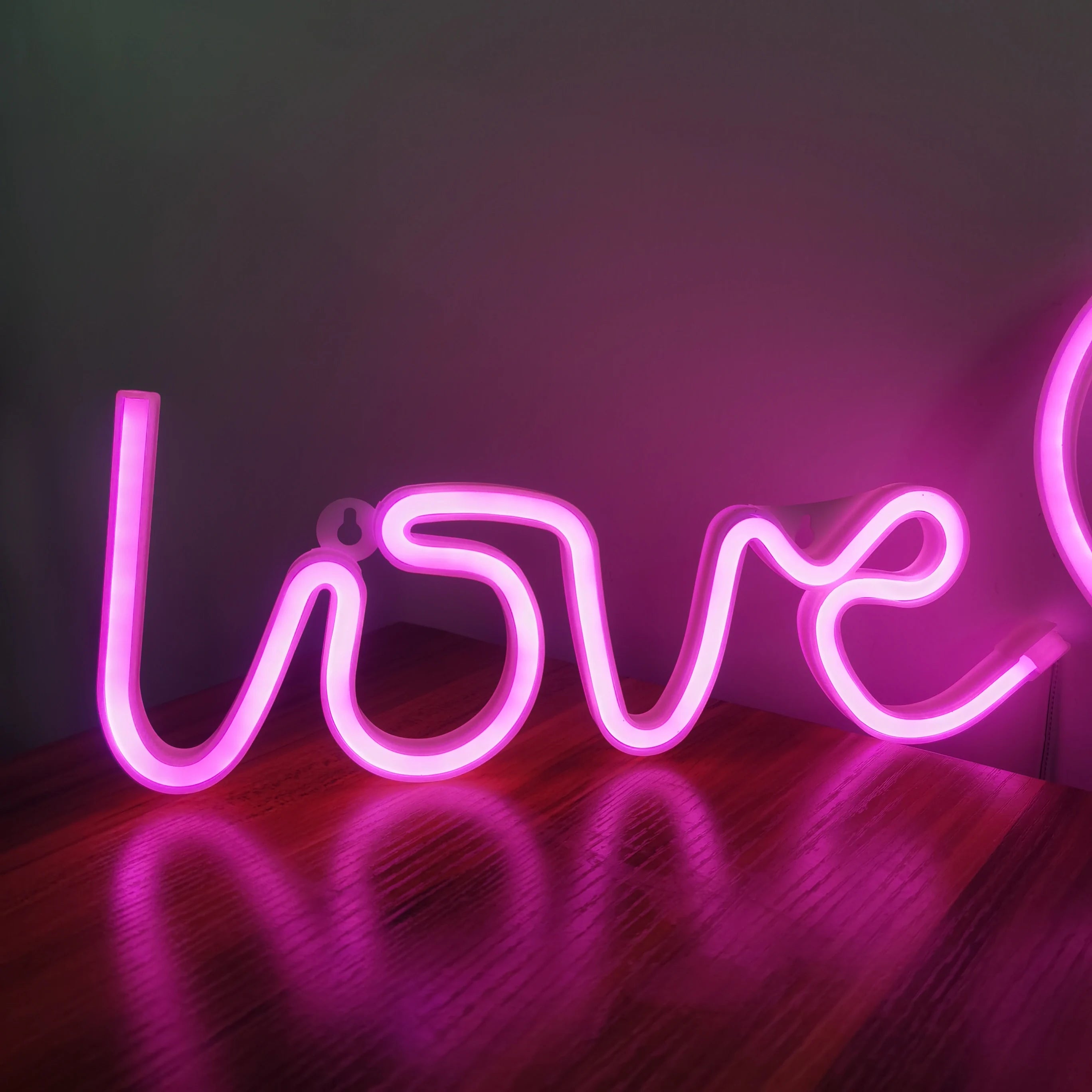 Bold & Vibrant Neon LED Wall Light