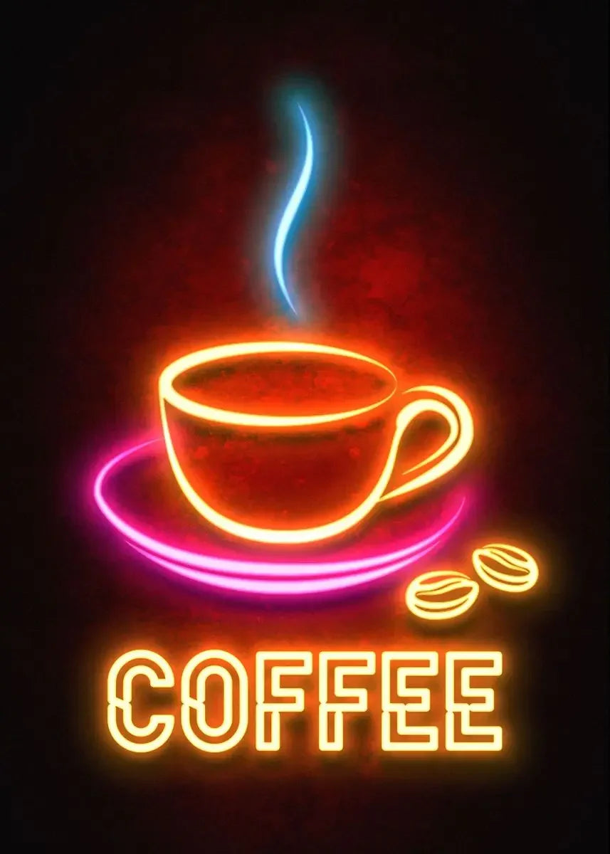 Vintage Food Inspired LED Neon Wall Lights