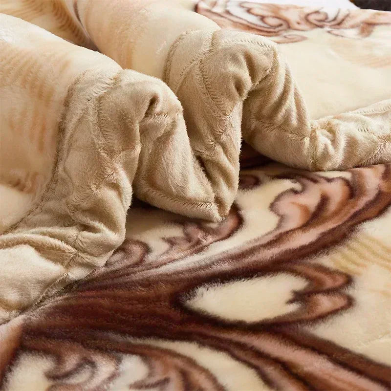 European-Inspired Ultra-Thick Winter Weighted Blanket