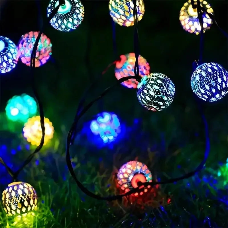 Moroccan Color-Changing LED Outdoor Lights