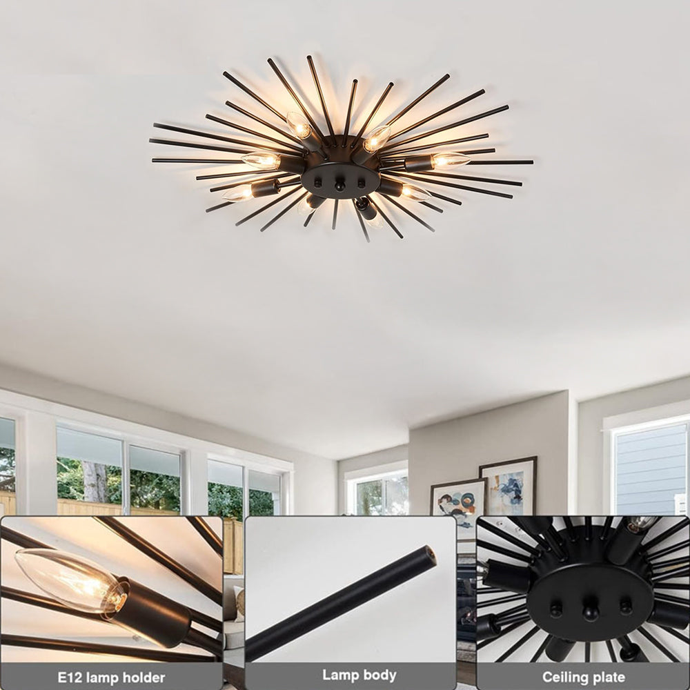 8-Light Modern Ceiling Lights