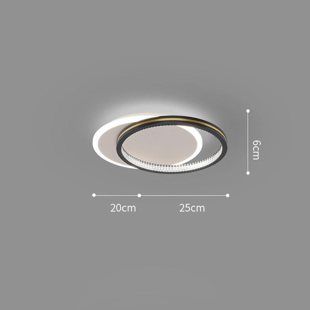 Sculptural LED Flush Mount Celing Lights