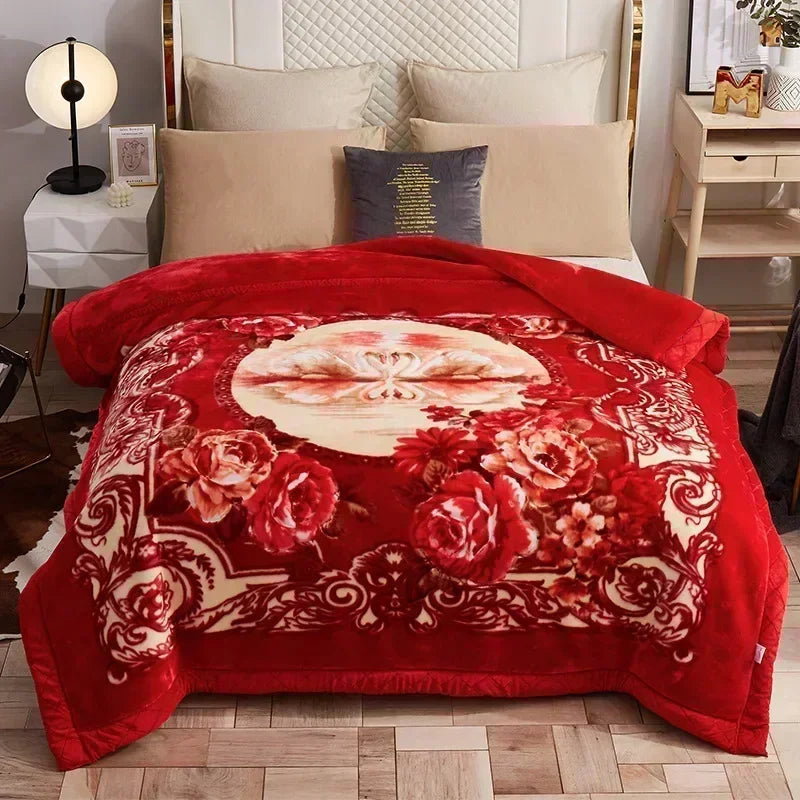 European-Inspired Ultra-Thick Winter Weighted Blanket