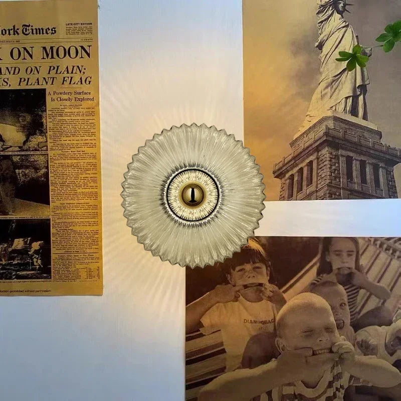 Elegant Glass Wall Lamp – Modern Glass Wall Light for Living and Bedrooms