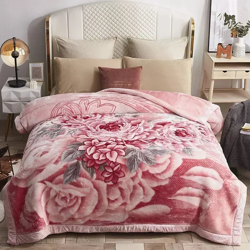 Super Soft Double Sided Weighted Blanket for Bedroom