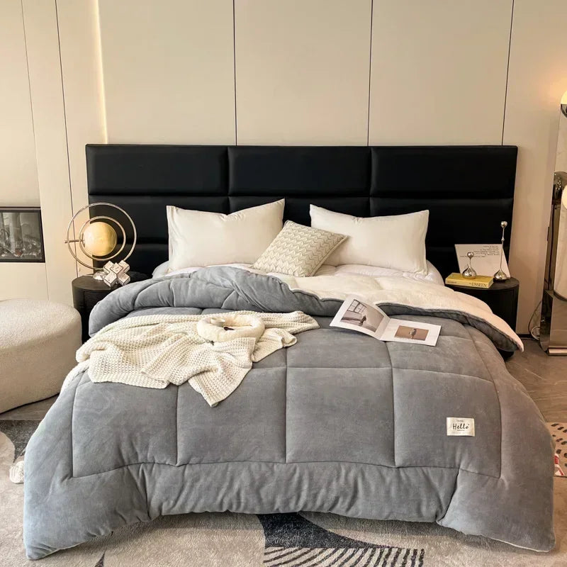 Cloud-Soft Warmth Thick Weighted Blanket