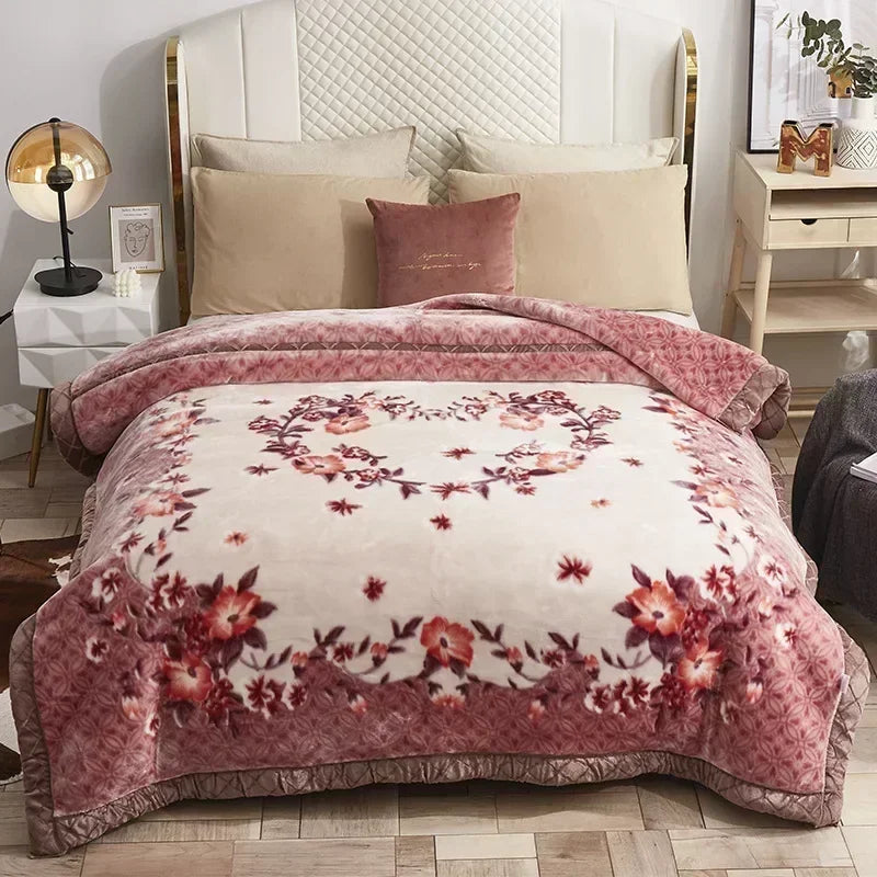 European-Inspired Ultra-Thick Winter Weighted Blanket
