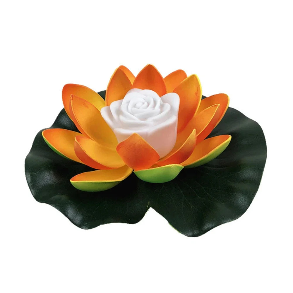 Floating LED Lotus Outdoor Pool Light