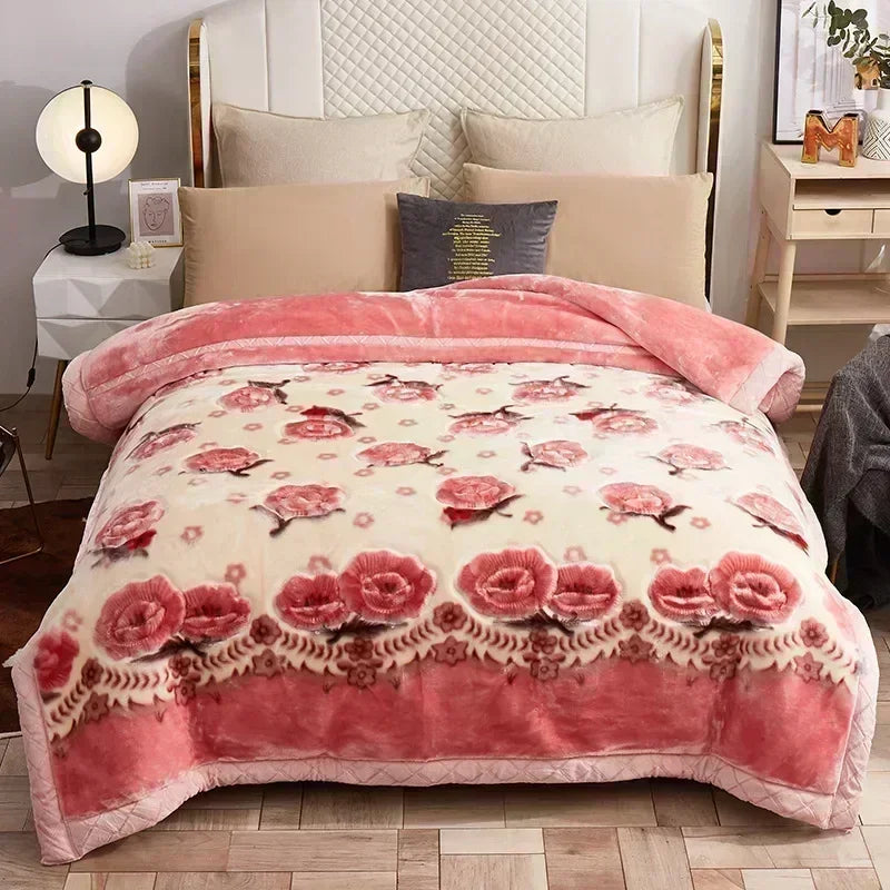 European-Inspired Ultra-Thick Winter Weighted Blanket