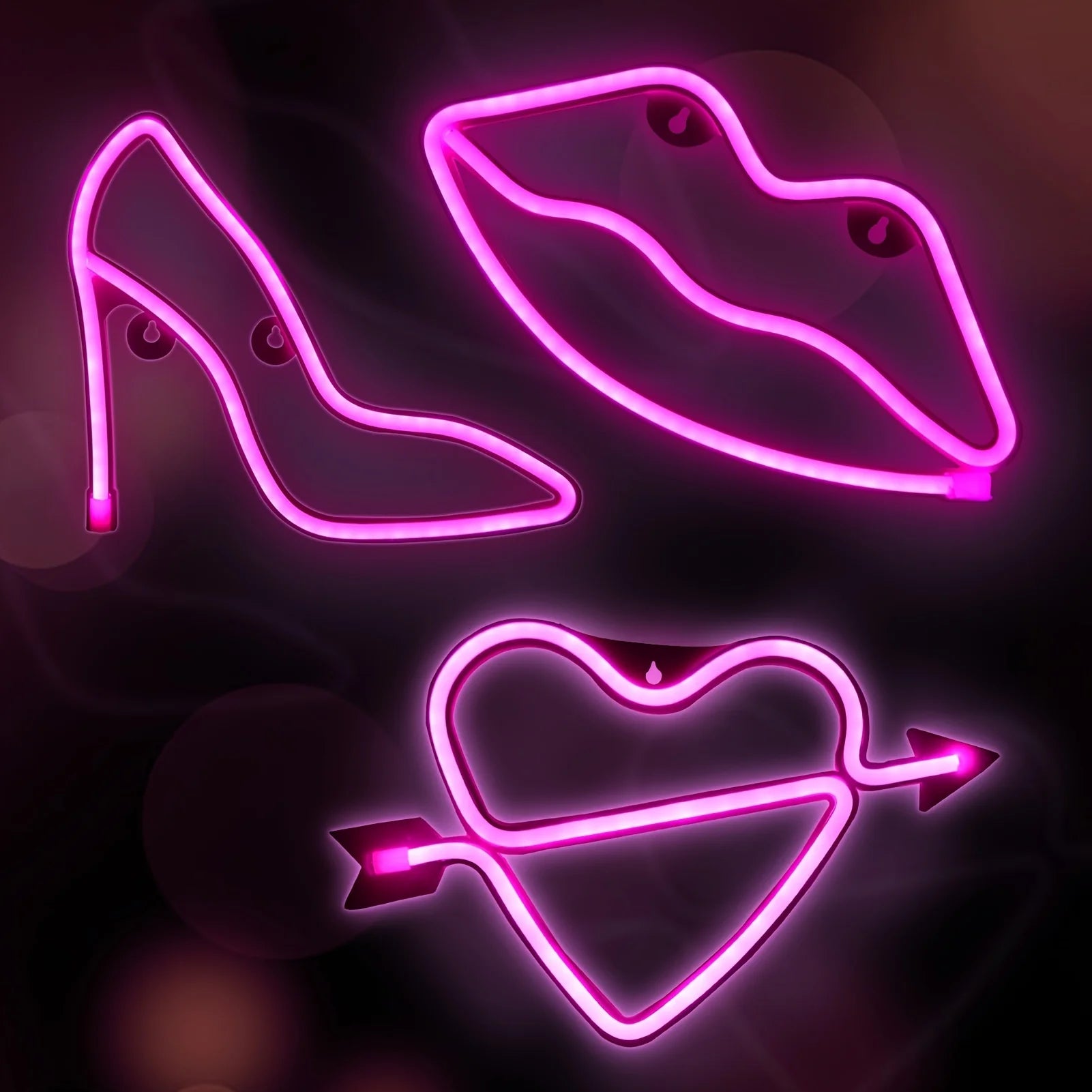 Bold & Vibrant Neon LED Wall Light
