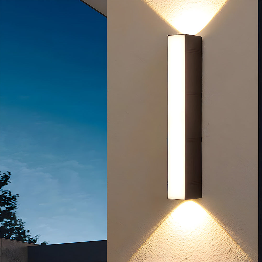 Minimalist Outdoor LED Wall Light