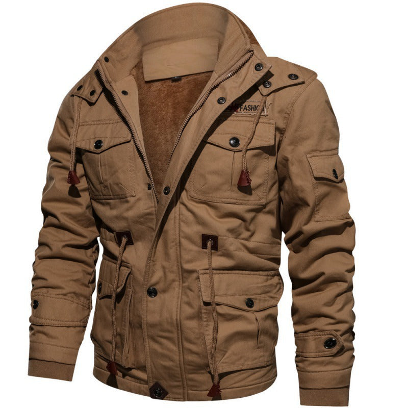 Men's Warm Winter Jacket | Multiple Pockets