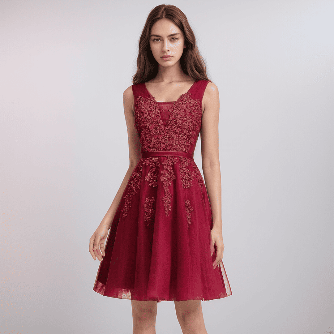 Women's A Line Wedding Guest Dress | Mini
