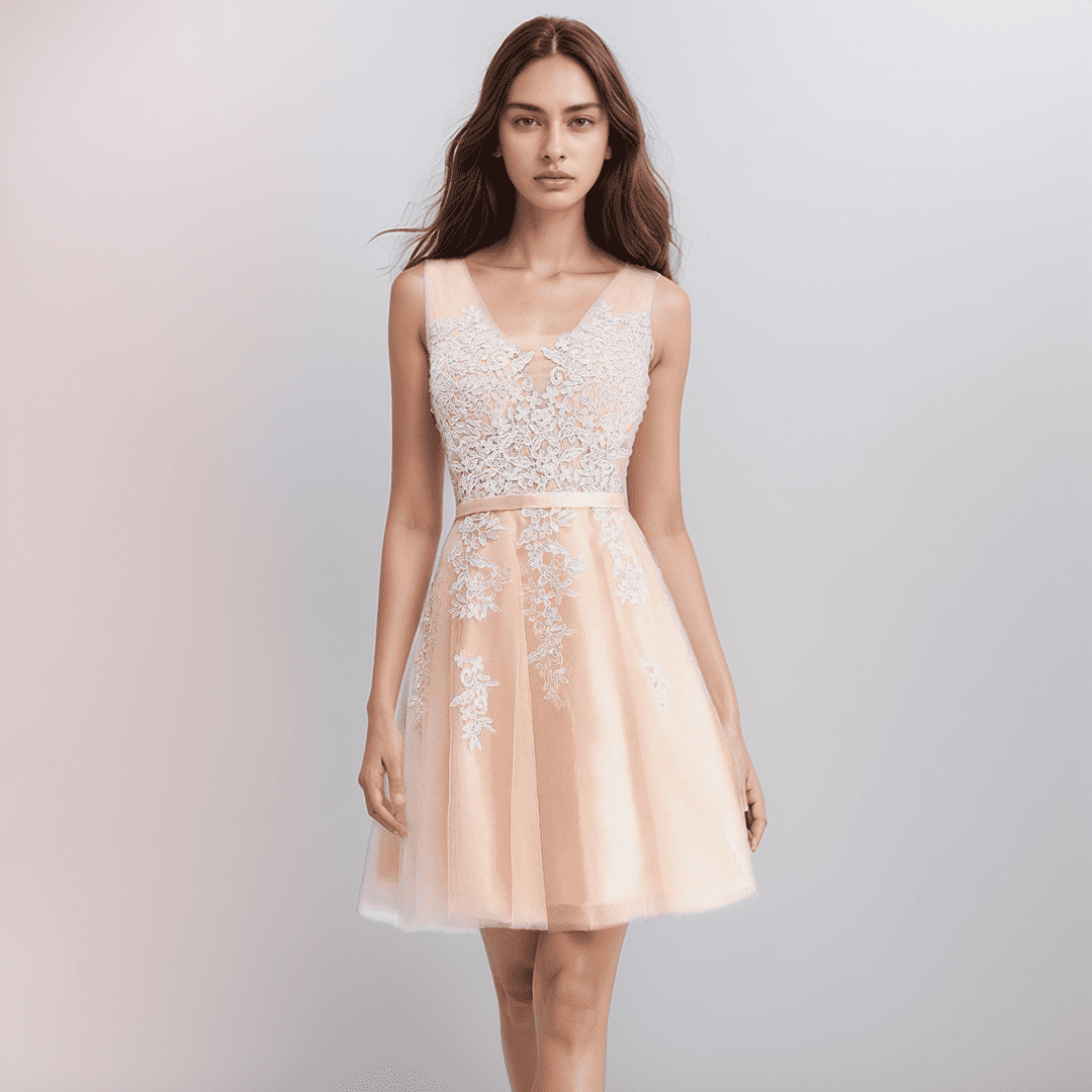 Women's A Line Wedding Guest Dress | Mini