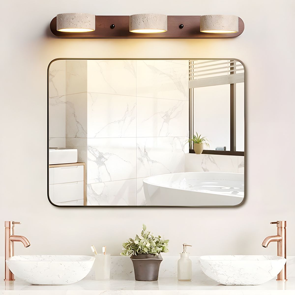 Elegant Dual-Light Wall Lights