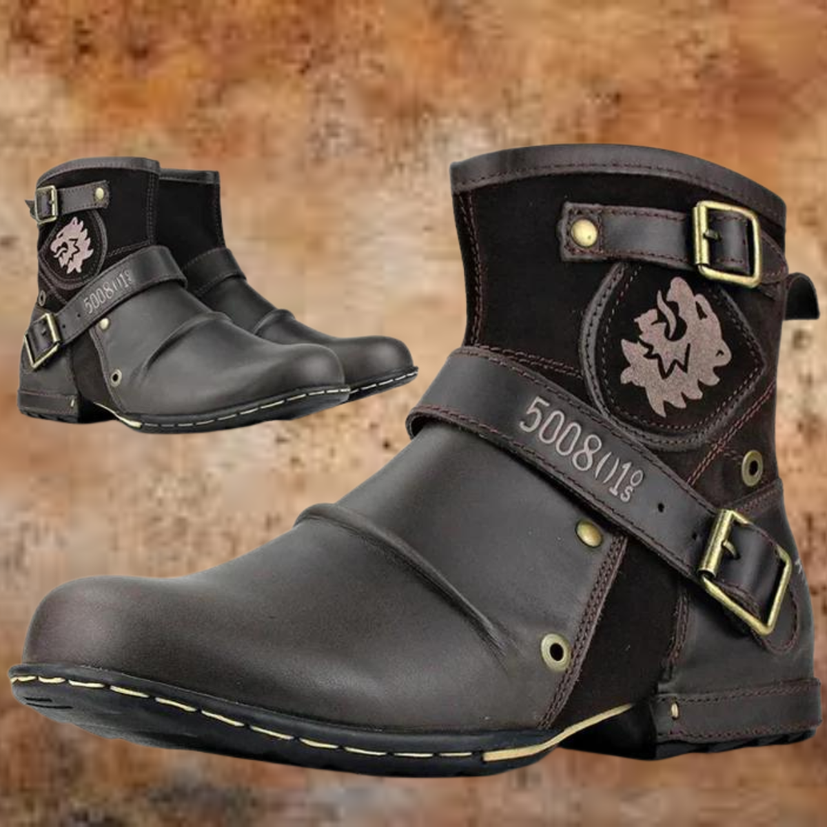 Men's Buckle Winter Boots | Vintage