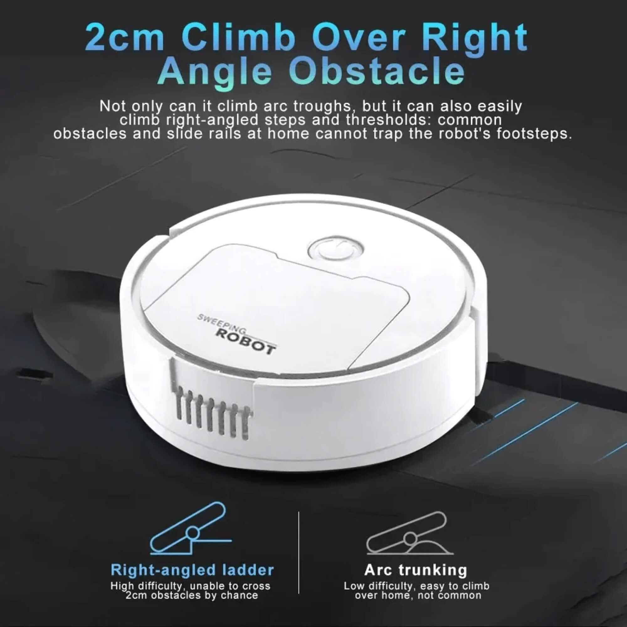 Hands-Free Smart Robot Vacuum