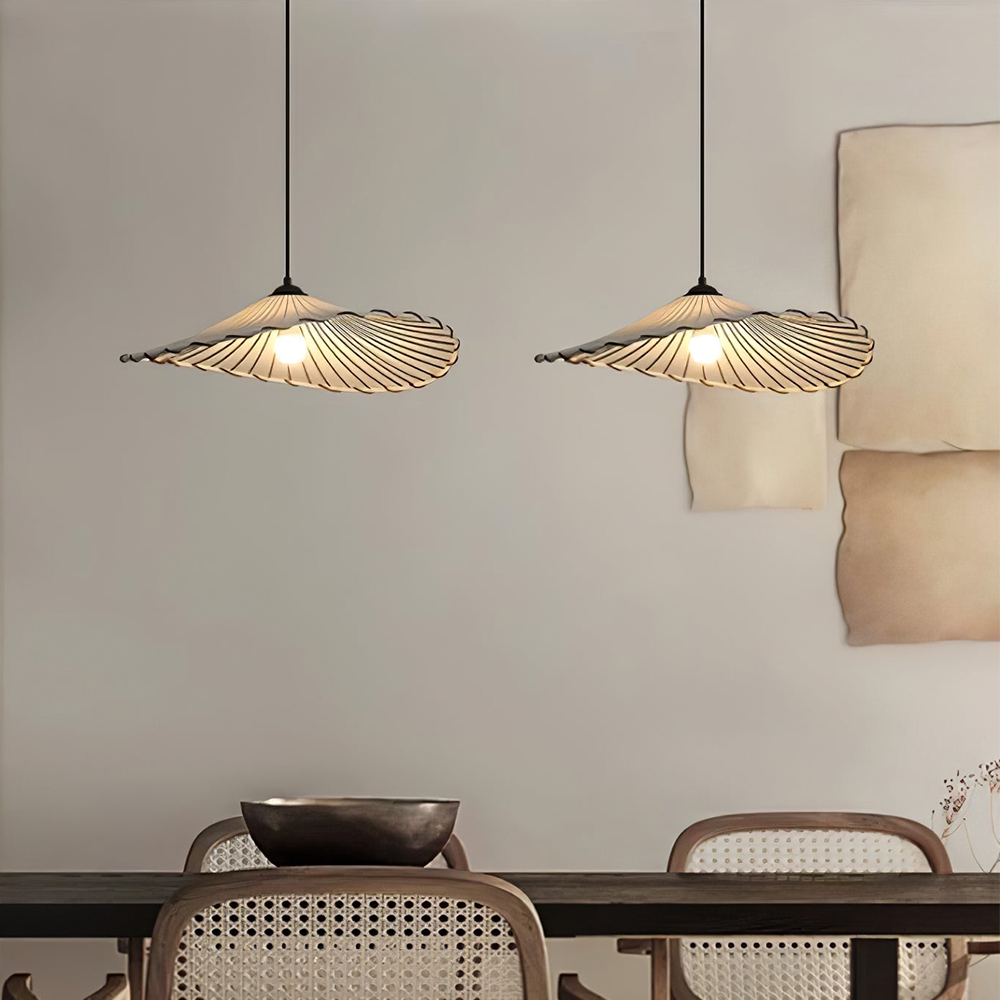 Lotus-Inspired Pendant Lights