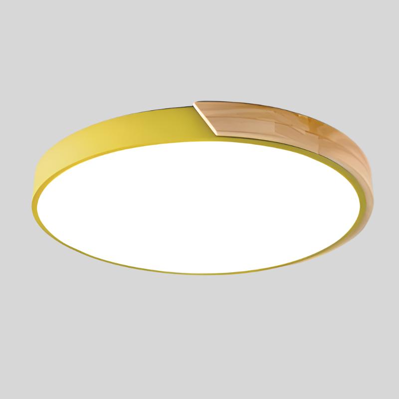 Variant image for Scandinavian Circular LED Ceiling Light Fixture with Elegant Design and Soft Illumination-18