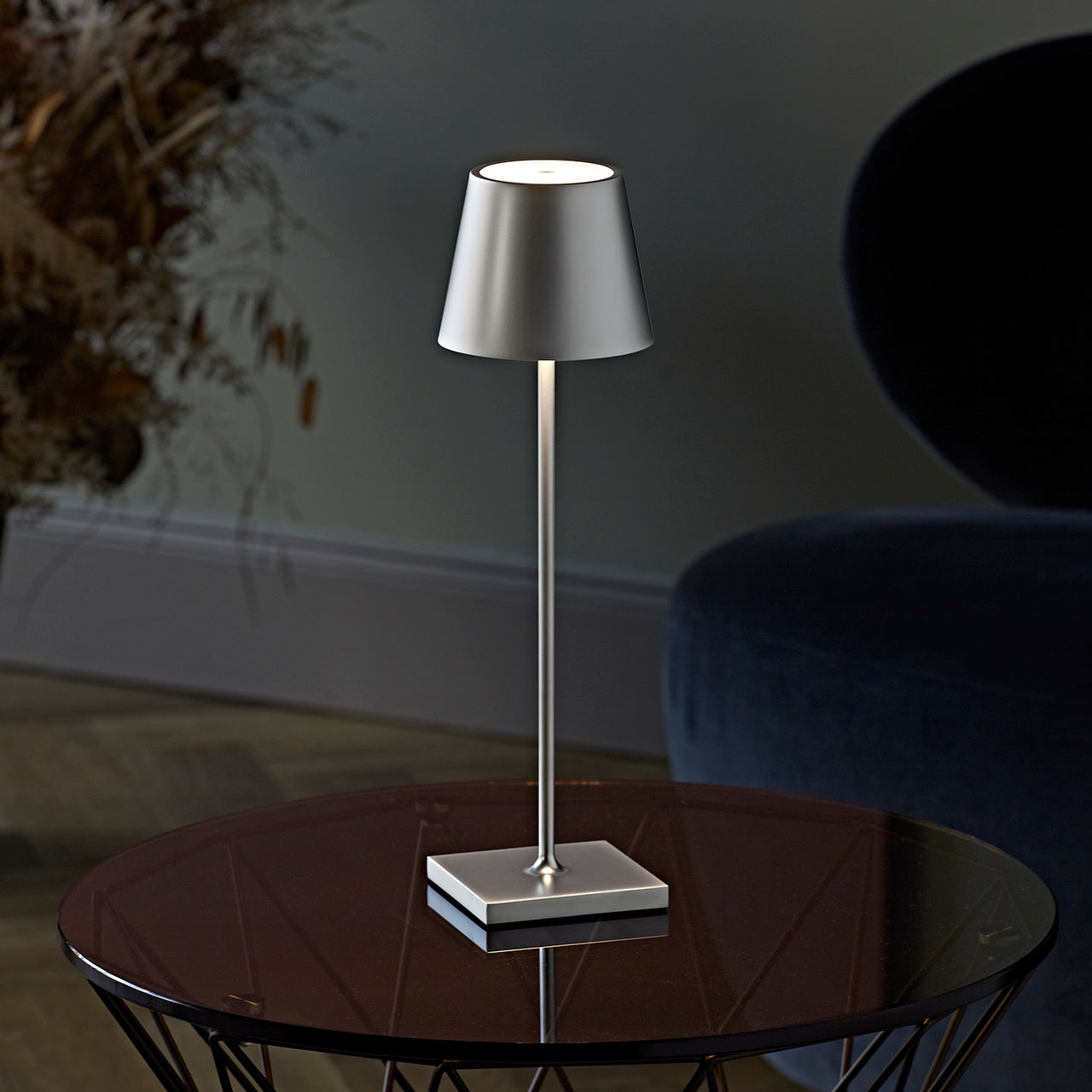 Touch-Control LED Table Lamp with USB-C Port